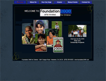 Tablet Screenshot of foundation2000.com